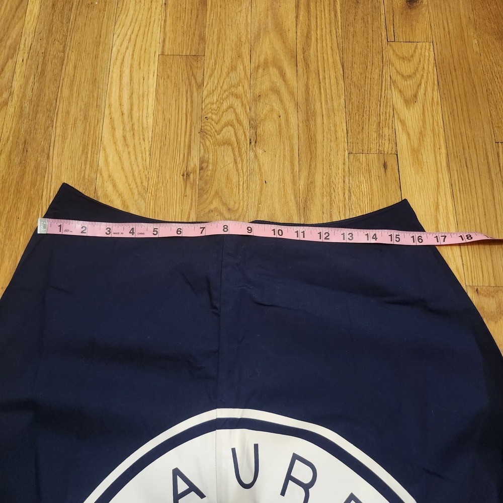 Ralph Lauren Navy A-Line Skirt - Picture 2 of 8